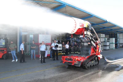 Löschroboter für die Freiwillige Feuerwehr Rosenheim