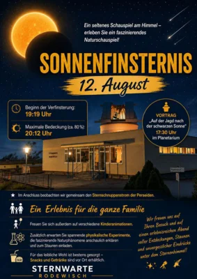 Sonnenfinsternis am 12. August 2026