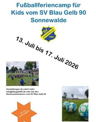 FußballFerienCamp 2026