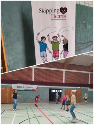 Skipping Hearts Projekttag an unserer Schule