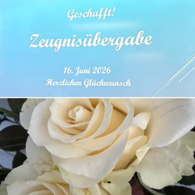 Übergabe Abschlusszeugnisse 🥂 (Bild vergr&ouml;&szlig;ern)