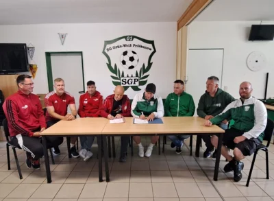 SG Grün-Weiß Pribbenow und Kickers JuS 03 bündeln ihre Kräfte – Kooperation nach langer Anlaufzeit besiegelt