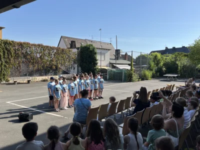 Abschlussfeier der Klasse 4