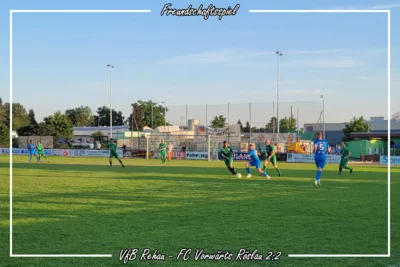 Freundschaftsspiel: VfB Rehau - FC Vorwärts Röslau 2:2 (Bild vergr&ouml;&szlig;ern)