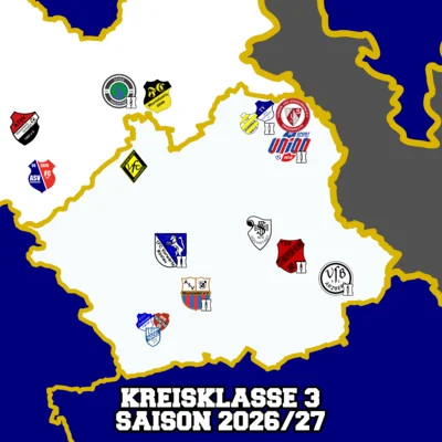 Einteilung Kreisklasse 3 2026/27 (Bild vergr&ouml;&szlig;ern)