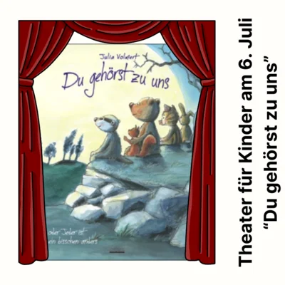 Theater für Kinder am 6. Juli in der Bibliothek