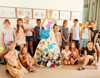 Kunstprojekt Wasserwelten zum Altstadtfest