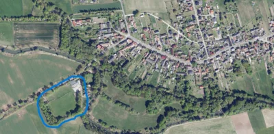 Kartenansicht vom Auftreten des Eichenprozessionsspinners in Schmogrow, Sportplatz (Bild vergr&ouml;&szlig;ern)