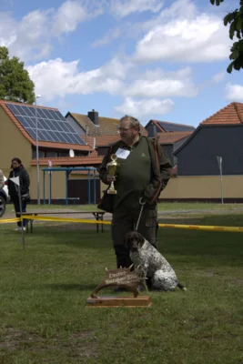 Lisa vom Schwanseer Teich - Schönster Hund der Zuchtschau (Bild vergr&ouml;&szlig;ern)