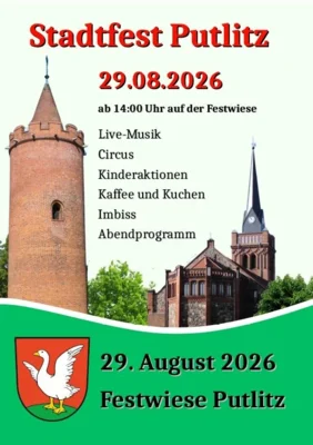 Stadtfest in Putlitz – Händler gesucht