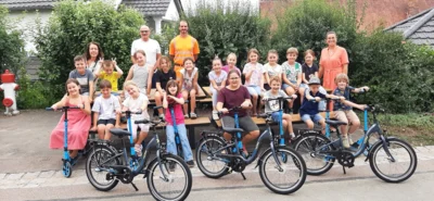 Neue Fahrräder und Roller für den Verkehrsunterricht!