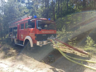 Einsatz für die Feuerwehr Neukalen im Müritz-Nationalpark (Bild vergr&ouml;&szlig;ern)
