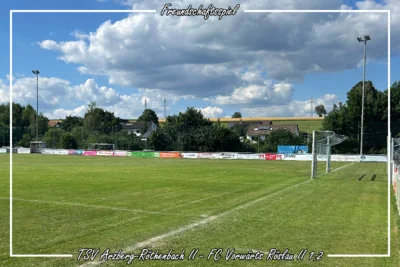 Freundschaftsspiel: TSV Arzberg-Röthenbach II - FC Vorwärts Röslau II 1:2 (Bild vergr&ouml;&szlig;ern)