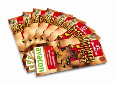 32. Genthiner Kartoffelfest vom 18. bis 20. September 2026 – Programmflyer ab sofort erhältlich