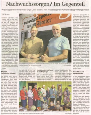 Artikel Schleswiger Nachrichten 05.08.2026