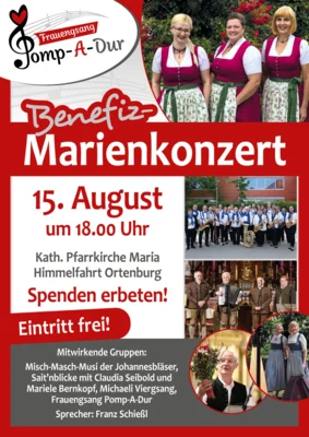 Benefiz-Marienkonzert in Ortenburg