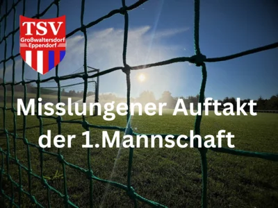 Misslungener Auftakt – Enttäuschung auf allen Seiten (Bild vergr&ouml;&szlig;ern)
