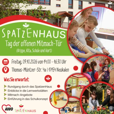 Neues aus von der AWO Spatzenschule/Spatzennest (Bild vergr&ouml;&szlig;ern)