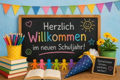 Herzlich willkommen im neuen Schuljahr!