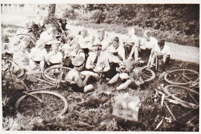 Bild vom Ausflug der Schule Schmalensee, ca. 1936