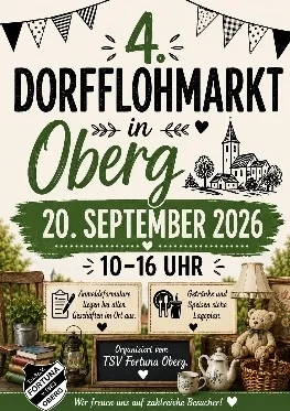 Dorfflohmarkt im September (Bild vergr&ouml;&szlig;ern)