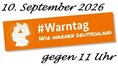 Warntag am 10. September 2026