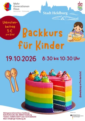 Backkurs für Kinder (Bild vergr&ouml;&szlig;ern)