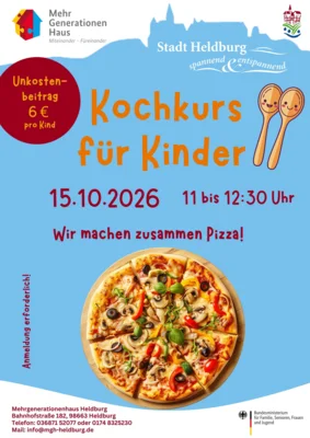 Pizza Kochkurs für Kids (Bild vergr&ouml;&szlig;ern)