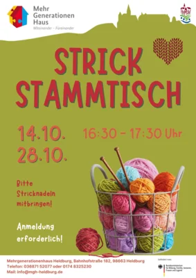 Strickstammtisch (Bild vergr&ouml;&szlig;ern)