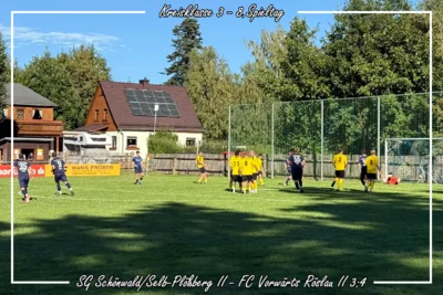 8.Spieltag KK: SG Schönwald/Selb-Plößberg II - FC Vorwärts Röslau II 3:4 (Bild vergr&ouml;&szlig;ern)