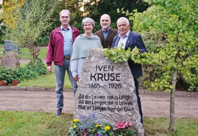 Protagonisten - Volker Griese (v.l.), Petra Wede, Christian Detlof und Werner Stöwer