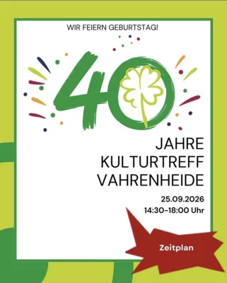 Geburtstagsfeier des Kulturtreffs Vahrenheide (Bild vergr&ouml;&szlig;ern)