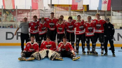 Arbeitssieg der U19 bei den Patriots in Hessen mit 3:4(0:1,2:2,1:1) (Bild vergr&ouml;&szlig;ern)