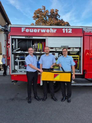 Übergabe "Wasserschlucker"