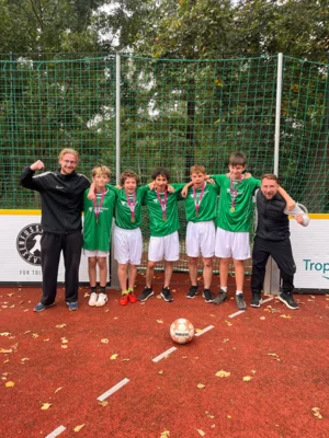 1. Platz beim Street-Soccer-Turnier in Lübben