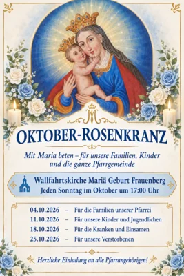 Oktoberrosenkranz (Bild vergr&ouml;&szlig;ern)