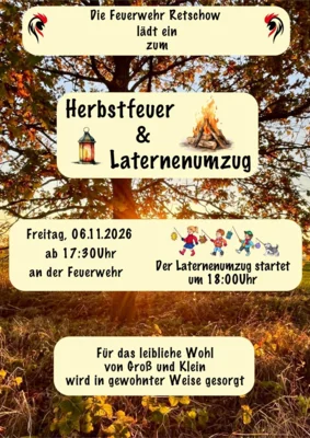 Herbstfeuer & Laternenumzug