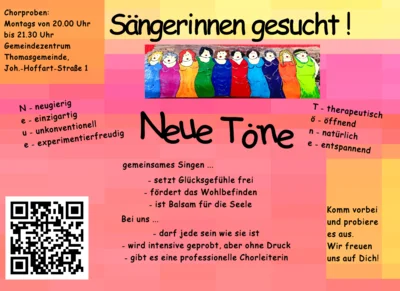 Meldung: Sängerinnen gesucht!