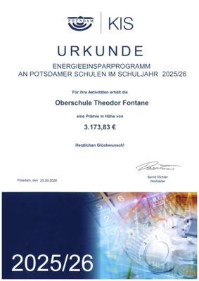 Energiesparprojekt 2025/2026