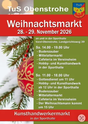 Weihnachtsmarkt 2026