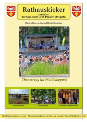 Amtsblattnummer 04/2025 Erscheinungsdatum 01.08.2025 Ausgabe August/September 2025