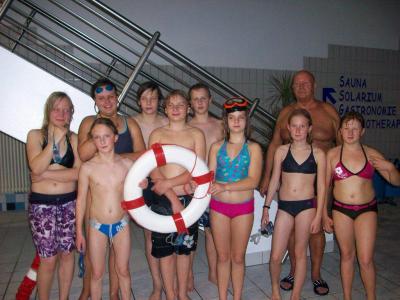 AG Schwimmen der Astrid - Lindgren - Grundschule Wusterhausen 