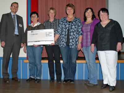 Theatergruppe der Damengymnastik der SG Breunings-Neuengronau spenden 500 EURO