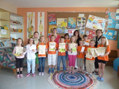 Foto zur Meldung: Die Grundschule ehrte ihre Sieger