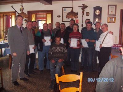 Foto zur Meldung: Der VdK Orstsverband hatte zur Adventfeier eingeladen – 16 Mitglieder geehrt 