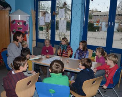Foto zur Meldung: Unser Vorlesetag 2012