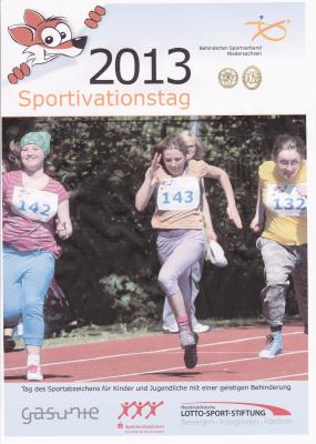 Foto zur Meldung: Sportabzeichentag für geistig-behinderte Kinder