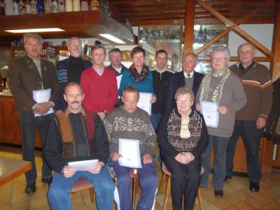 Foto zur Meldung: Der VdK Ortsverband hatte zur Adventsfeier eingeladen – 14 Mitglieder geehrt