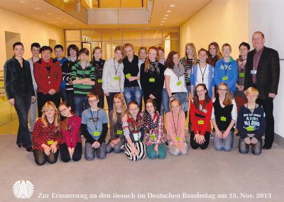 Foto zu Meldung: Besuch im Bundestag