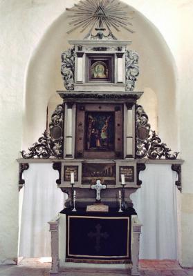 Altar vor Restaurierg.